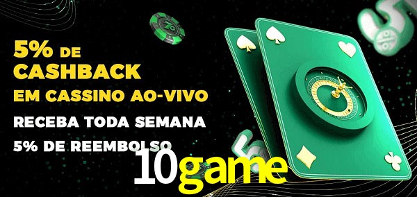 Promoções do cassino ao Vivo 10game